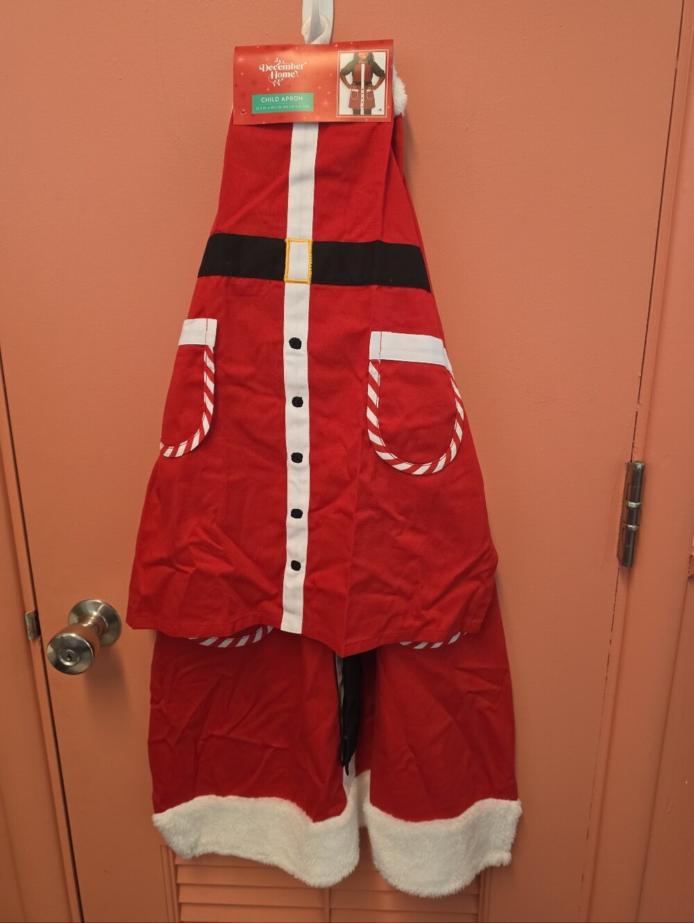 NWT Mrs. Santa Claus Christmas Apron Matching Aprons Adult & Child December Home
